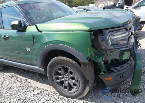 2024 Ford Bronco Sport Big Bend из США, поврежденный, VIN 3FMCR9B68RRE21059